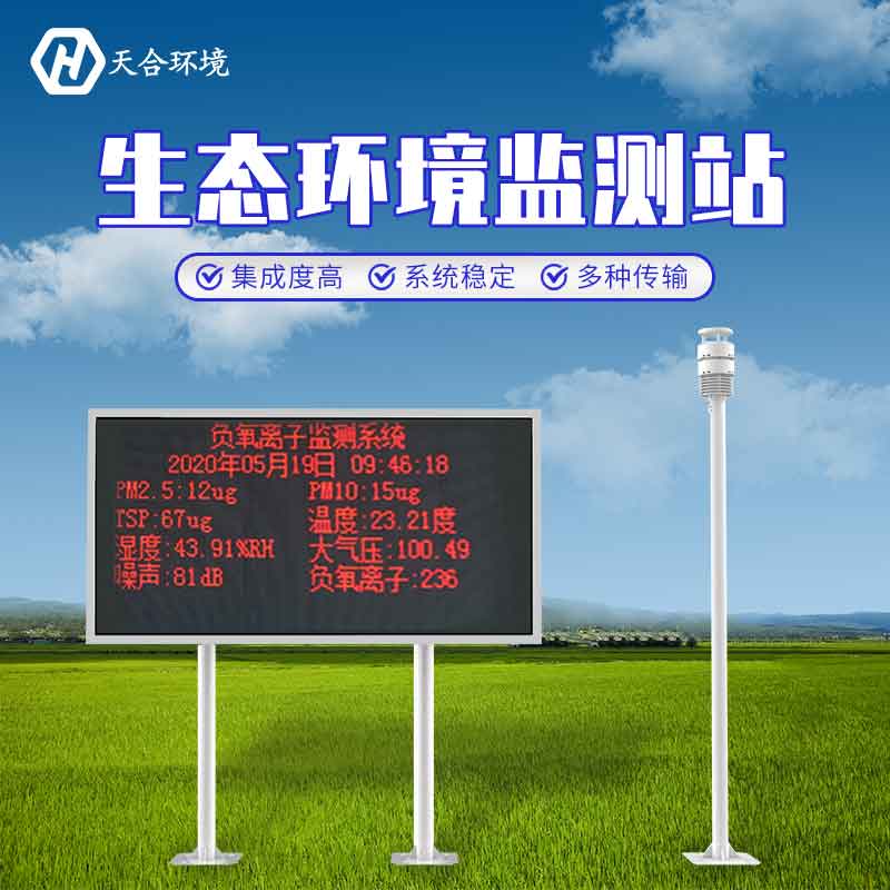 大氣負氧離子監測系統介紹