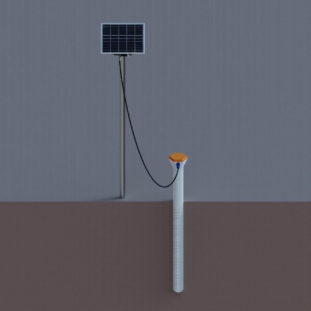 多層土壤墑情監(jiān)測(cè)站結(jié)構(gòu)圖